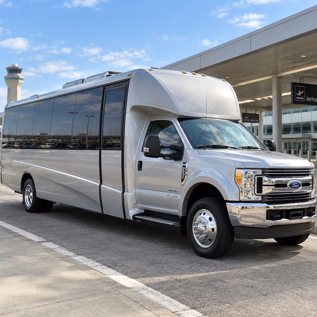 minibus and shuttle rentals for pueblo wedding transportation