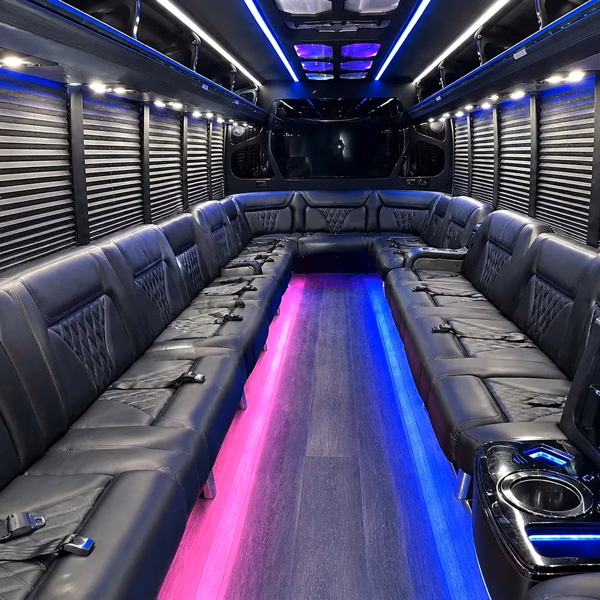 party bus interior