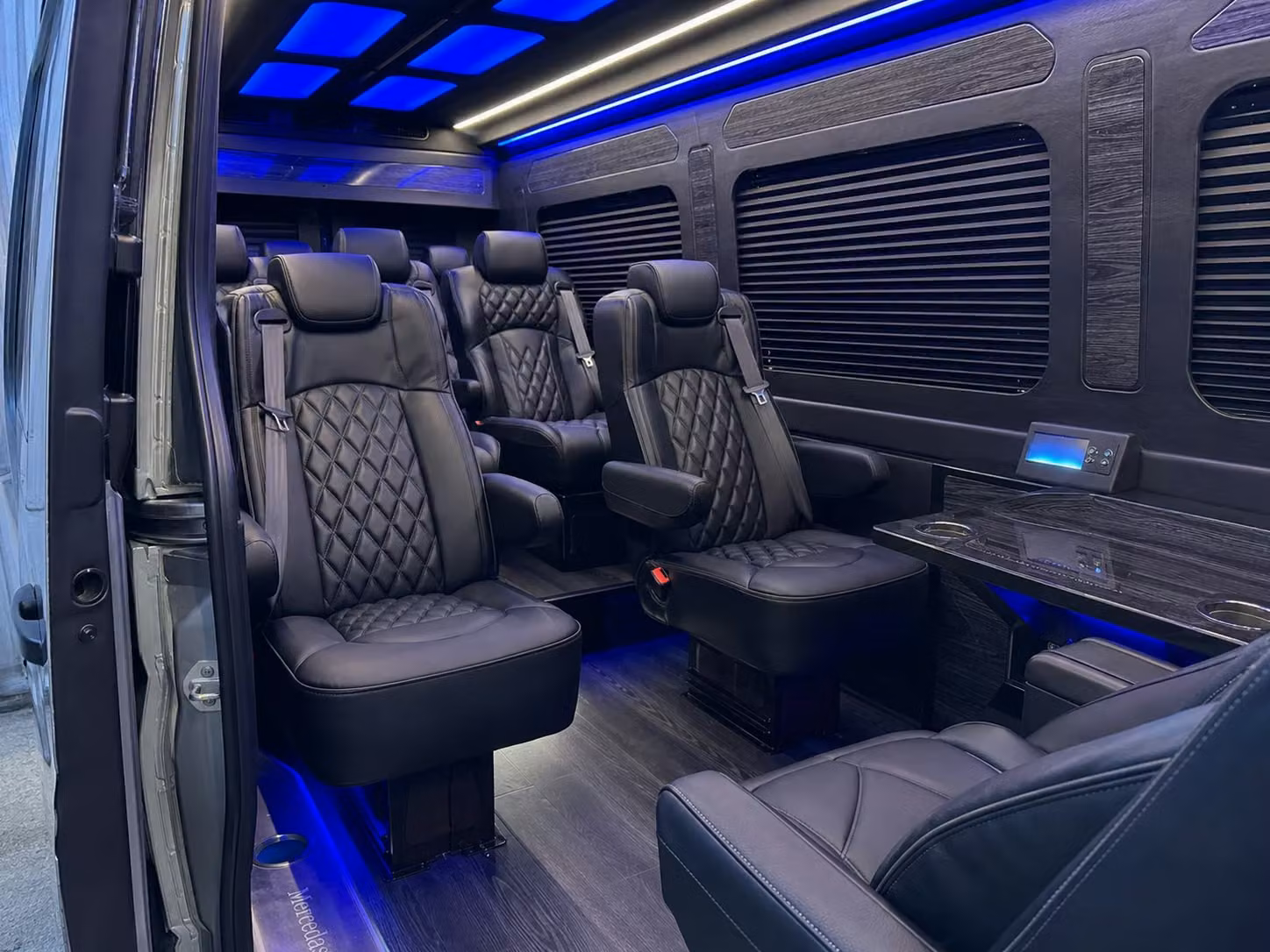 sprinter van transportation for groups and events across pueblo