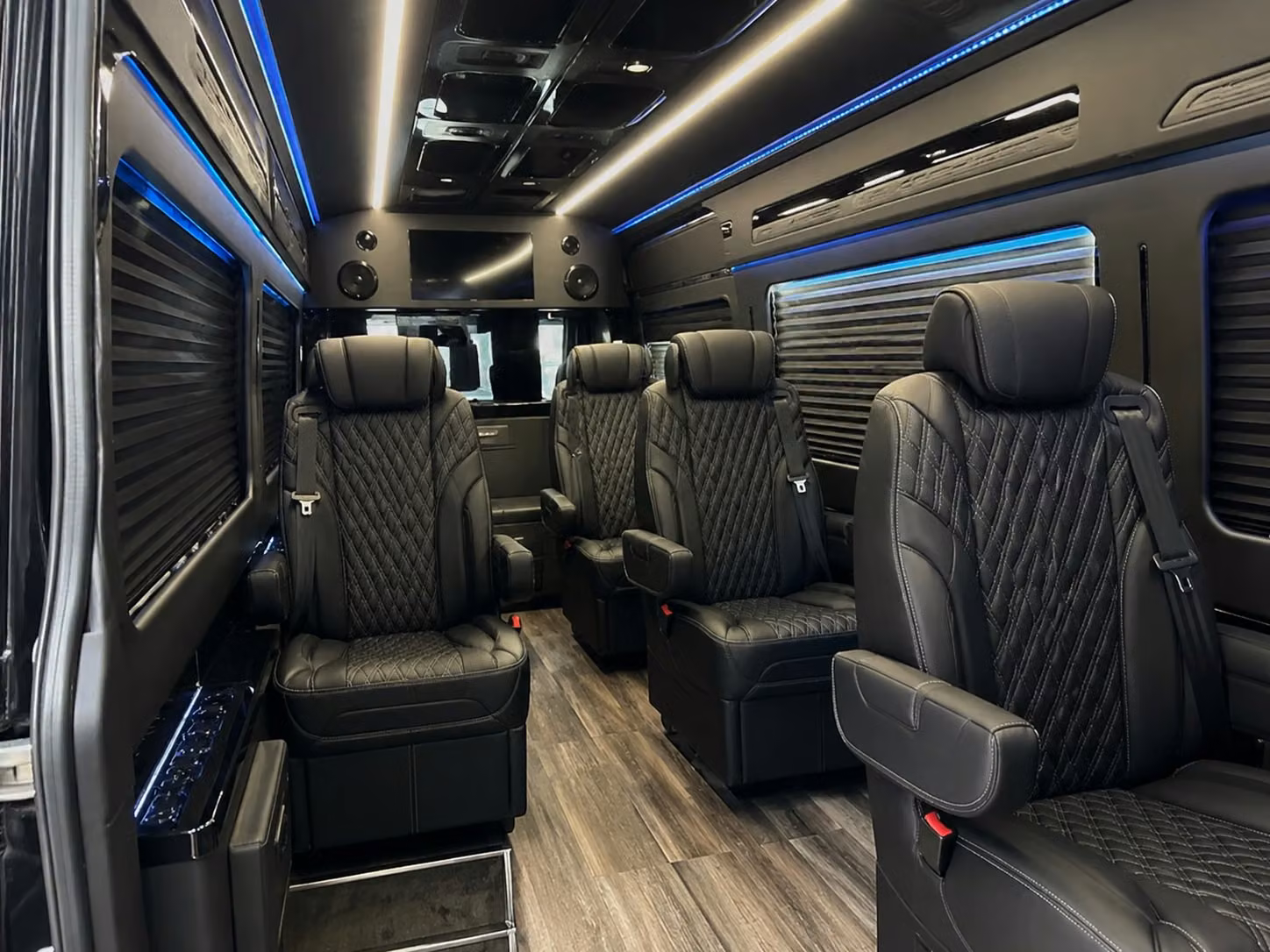 sprinter van with driver interior